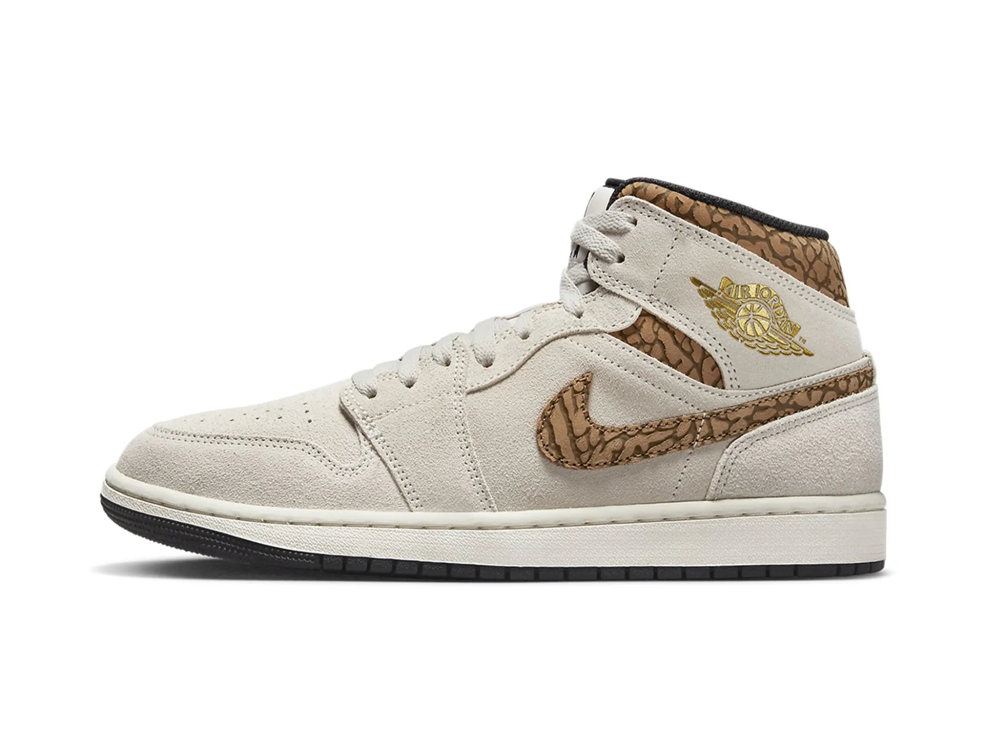 Nike Air Jordan 1 Mid "Brown Elephant"