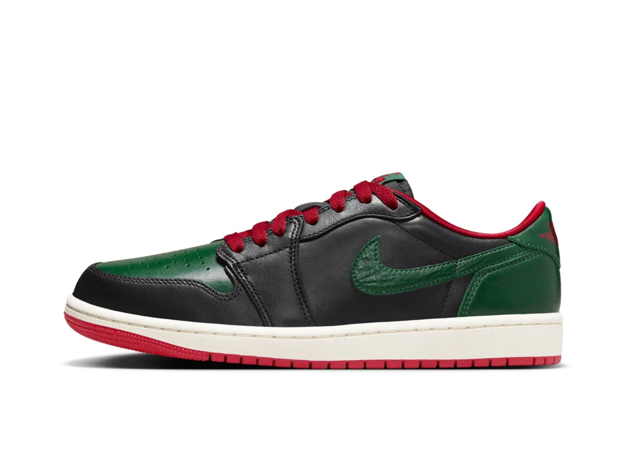 Nike Air Jordan 1 Retro Low OG "Gorge Green Varsity Red" (W)