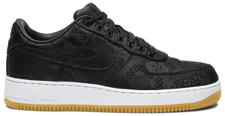 Nike Air Force 1 Low Fragment x CLOT Black Silk