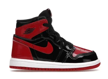 Nike Air Jordan 1 Retro High OG Patent Bred (TD)