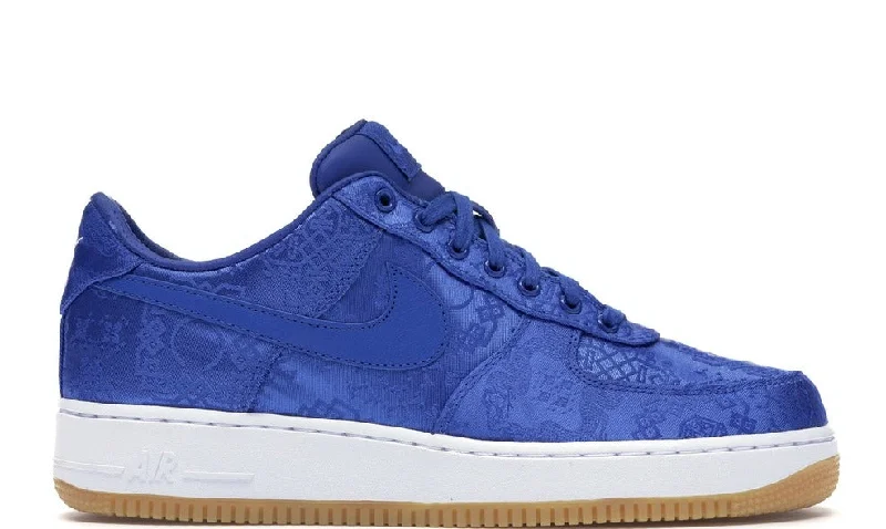 Nike Air Force 1 Low CLOT Blue Silk (WORN)