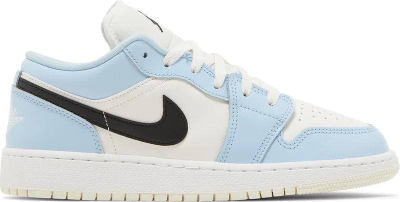 Nike Air Jordan 1 Low Ice Blue Black (GS) Women's