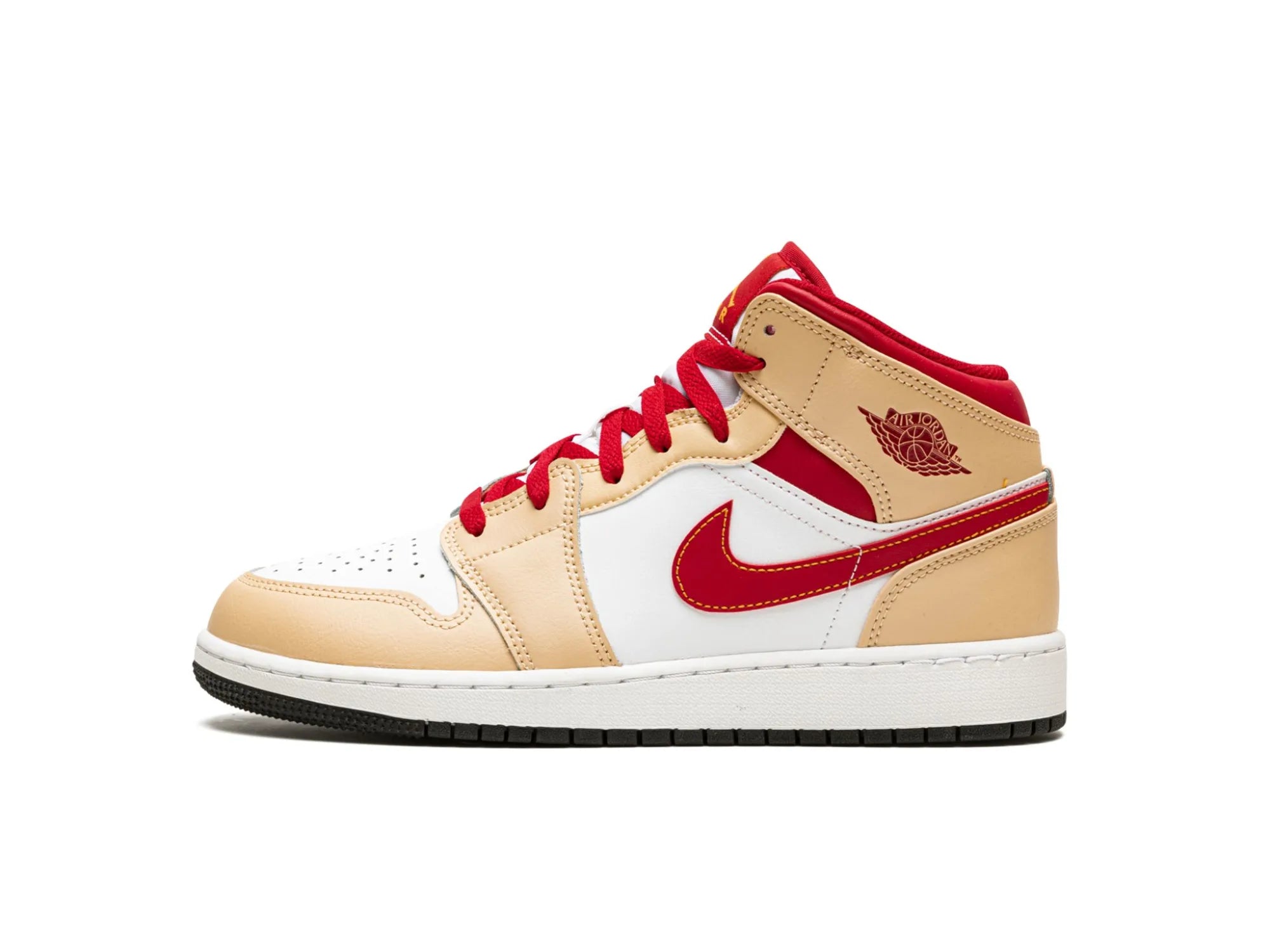 Nike Air Jordan 1 Mid "Beige Red"