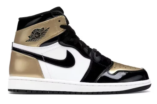 Nike Air Jordan 1 Retro High NRG Patent Gold Toe Men's