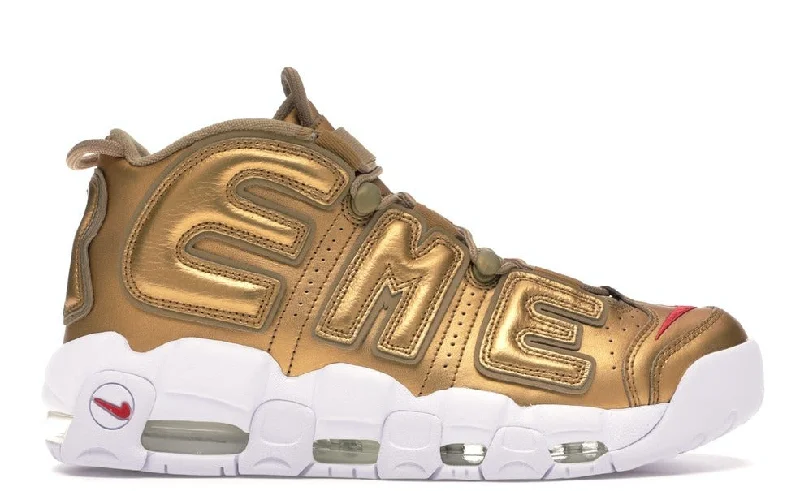 Nike Air More Uptempo Supreme "Suptempo" Gold