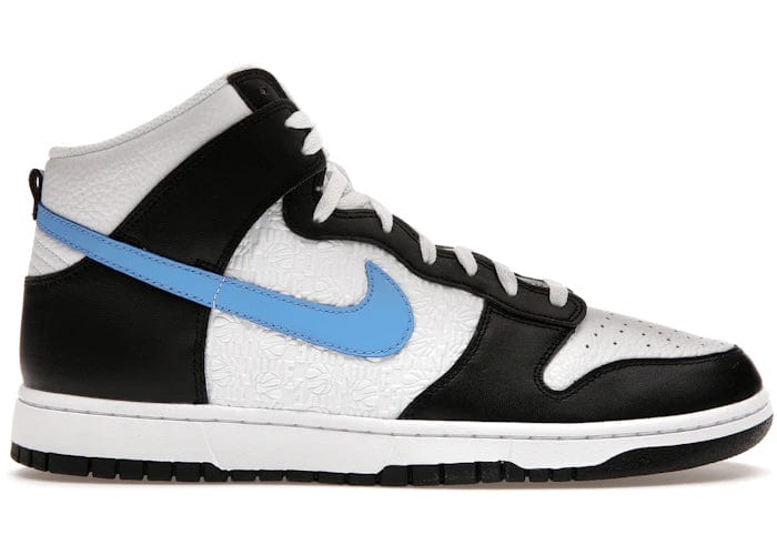 Nike Dunk High Retro FLC Black University Blue White