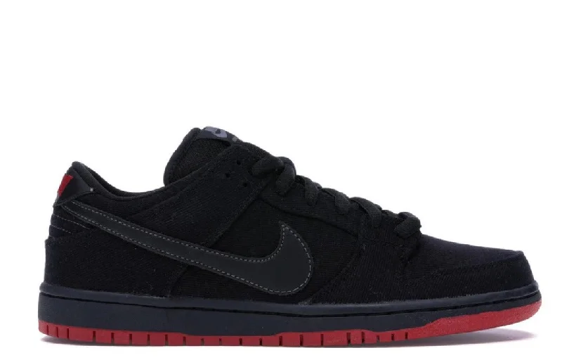 Nike Dunk SB Low Levis Black Denim (WORN)