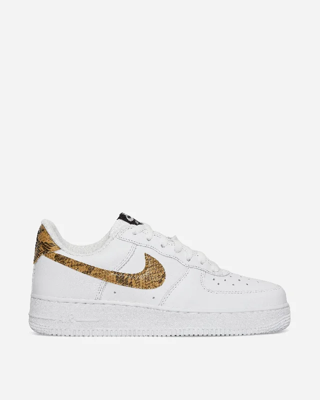 Air Force 1 Low Sneakers Ivory Snake