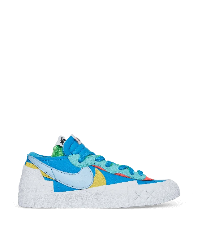 sacai x Kaws Blazer Low Sneakers Neptune Blue