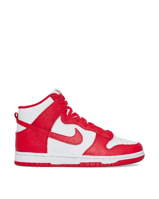 Dunk High Retro Sneakers Red