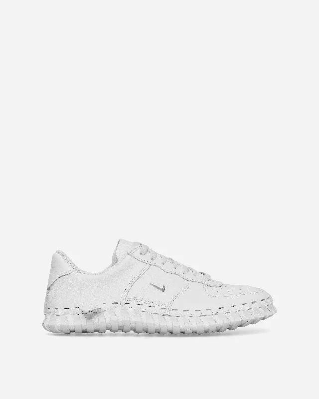 JACQUEMUS WMNS J Force 1 Low LX Sneakers White / Metallic Silver