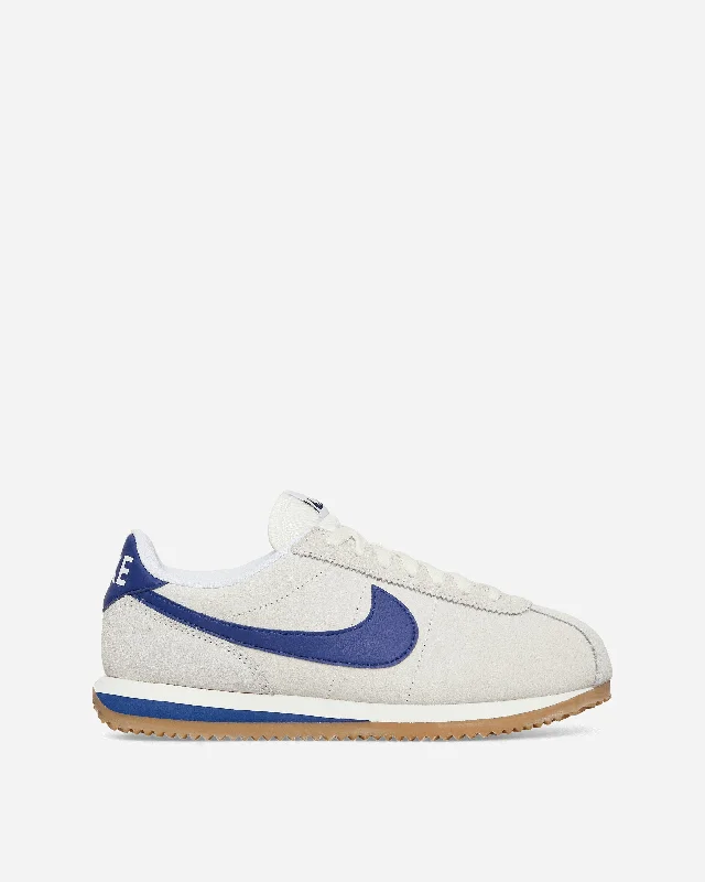 WMNS Cortez Sneakers Pale Ivory / Deep Royal Blue