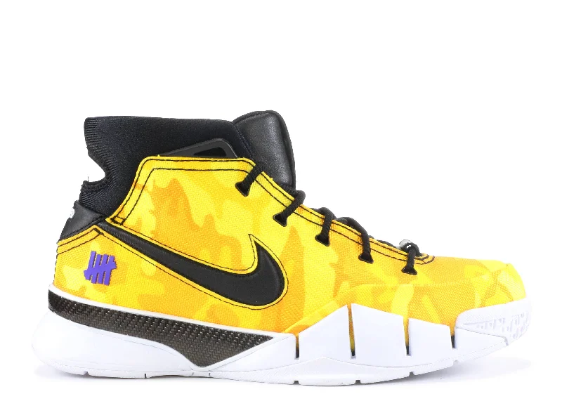 Nike Kobe 1 Protro Undefeated Yellow Camo (La Brea) (WORN)