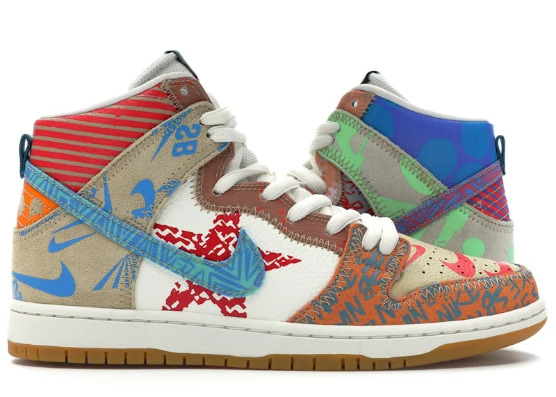 Nike Sb Dunk High Thomas Campbell What The Dunk