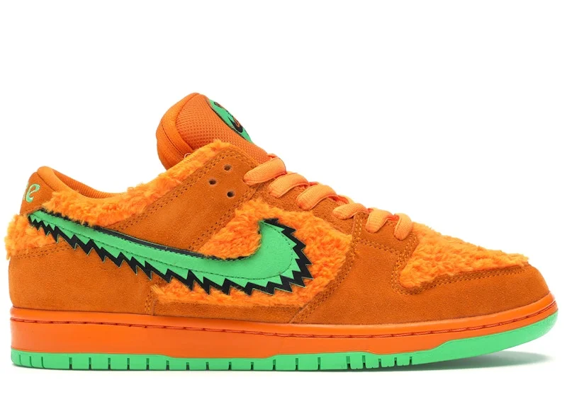 Nike Sb Dunk Low Grateful Dead Bears Orange