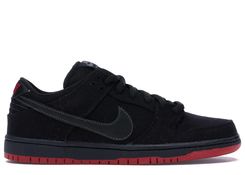 Nike Sb Dunk Low Levis Black Denim