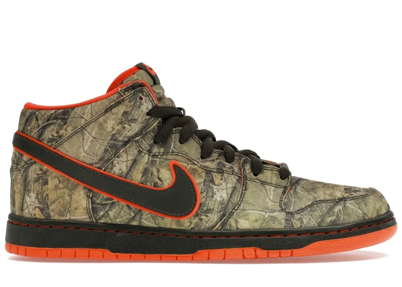 Nike Sb Dunk Mid Real Tree Camo