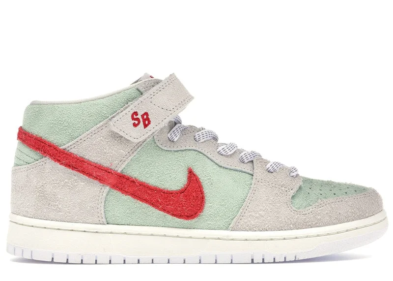 Nike Sb Dunk Mid White Widow