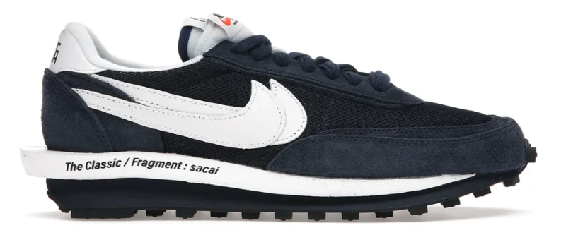 Nike x Sacai x Fragment LD Waffle Blue Void Men's