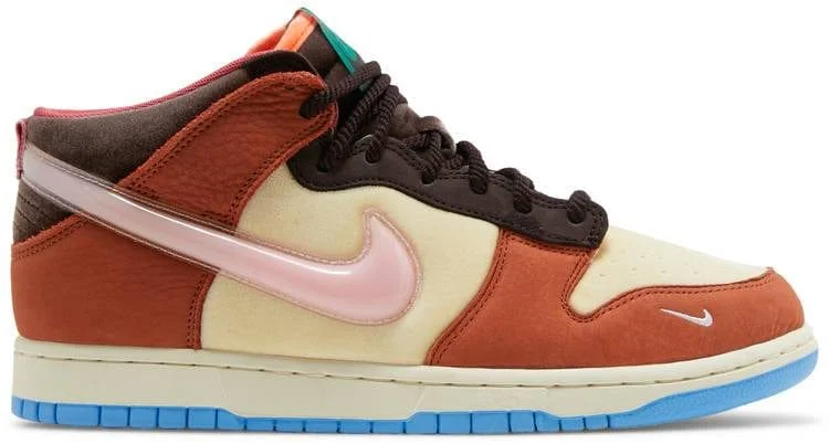 Nike Dunk Mid Social Status Free Lunch Chocolate Milk